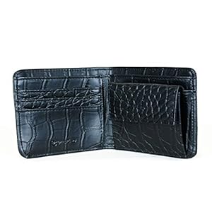 Amazon | [DRESSCAMP] DC ドレスキャンプ 二つ折り財布 ブラック